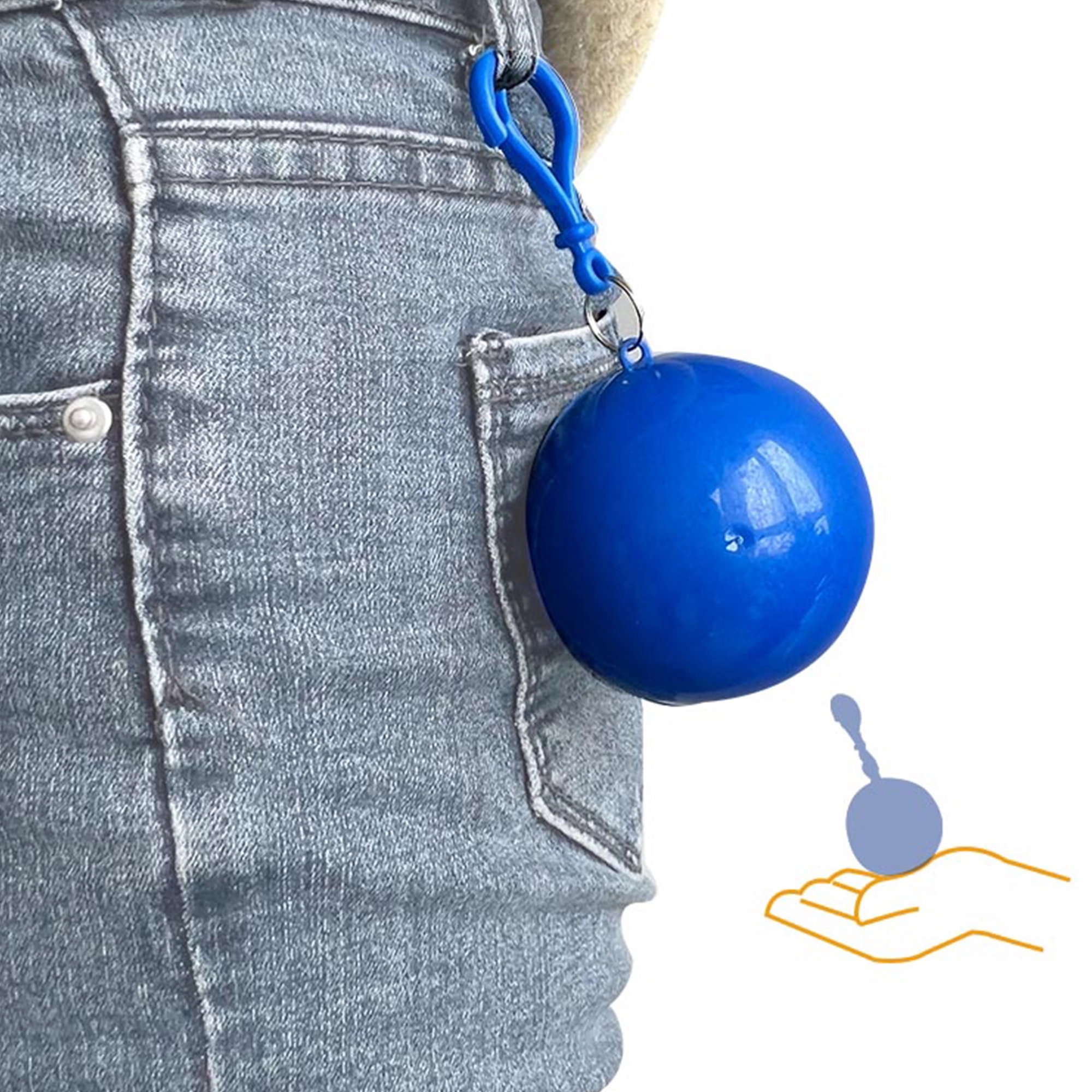 Disposable Emergency Raincoats Portable Ball MOQ 100PCS 2