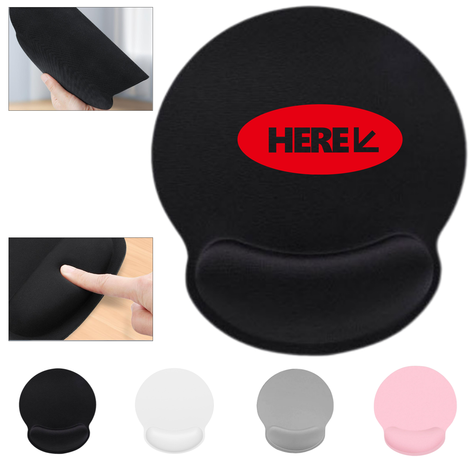 Rubber Wrist Mouse Pad 2
