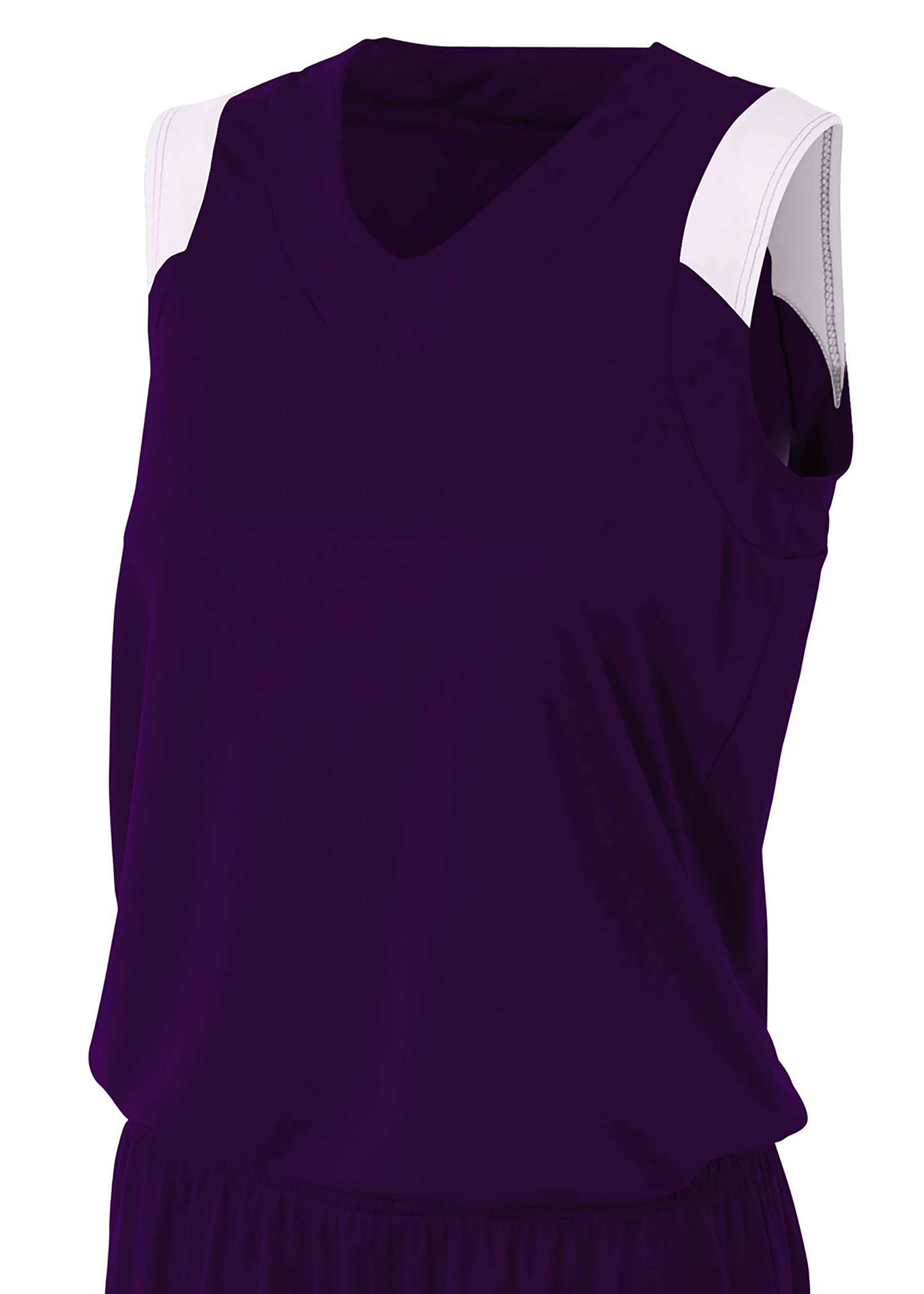 A4 Moisture Management V-Neck Muscle 5
