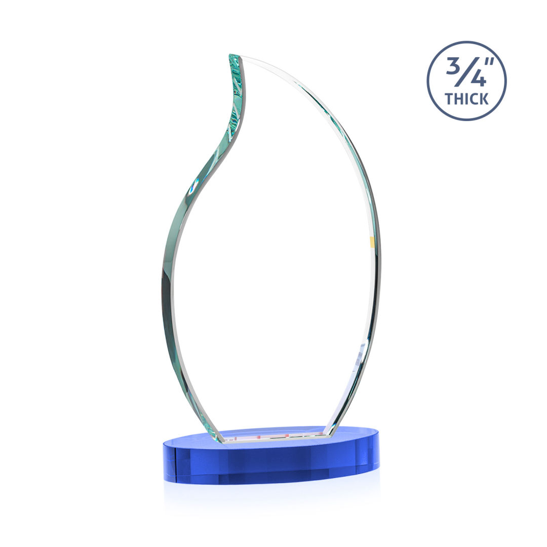 Croydon VividPrint™ Award on Alberton Base - Sky Blue 3
