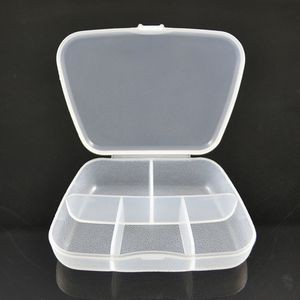 5 Compartment Pill Case Tablet Box With Trapezoid Design 10