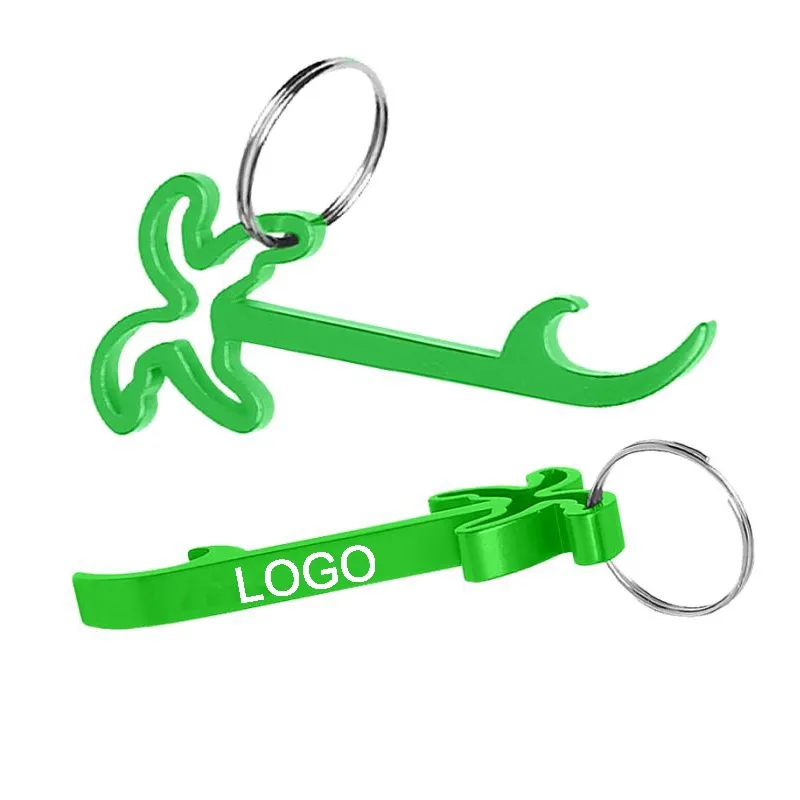 Engraved Palm Tree Bottle Opener With Key Ring 6