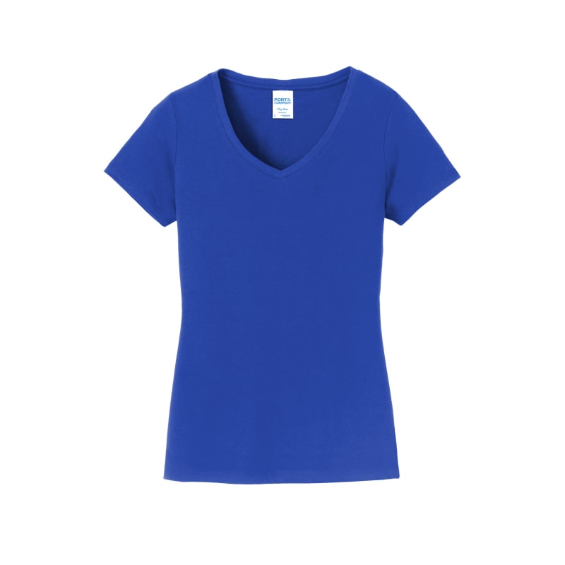 Port & Company Women's Fan Favorite V-Neck Tee. 149