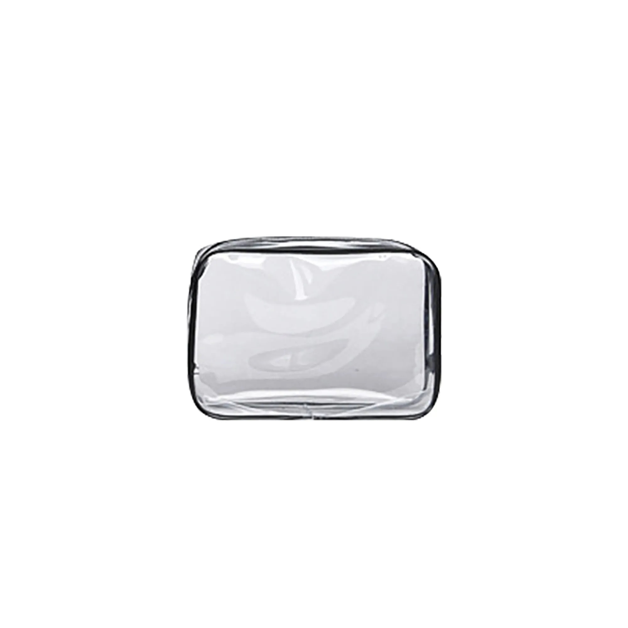 PVC Transparent Cosmetic Bag With Logo For Sport, Gym 2