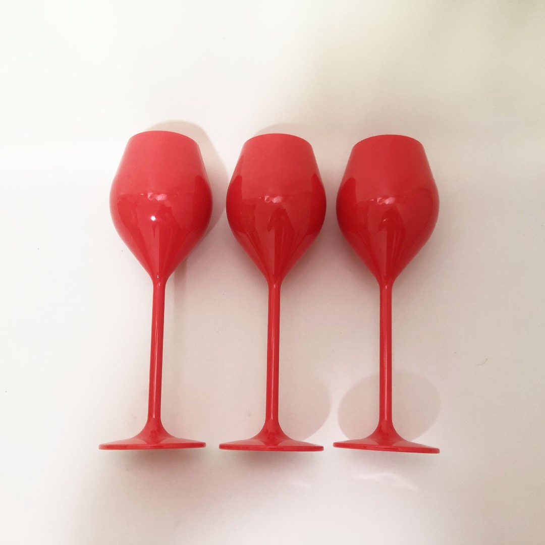 Unbreakable Plastic Cups Champagne flute Wine Glasses 1