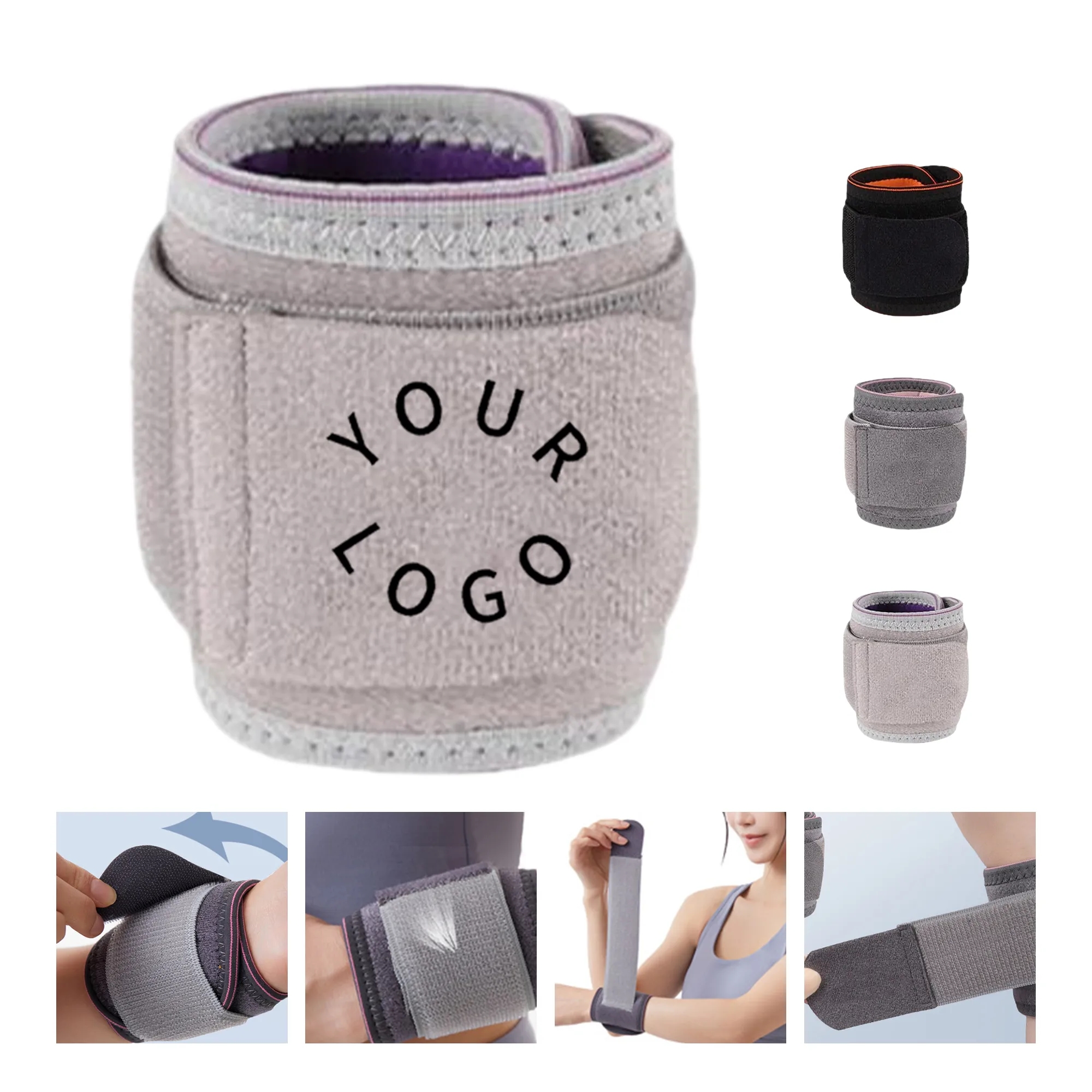 Breathable Sports Wrist Brace for Comfort and Support 4