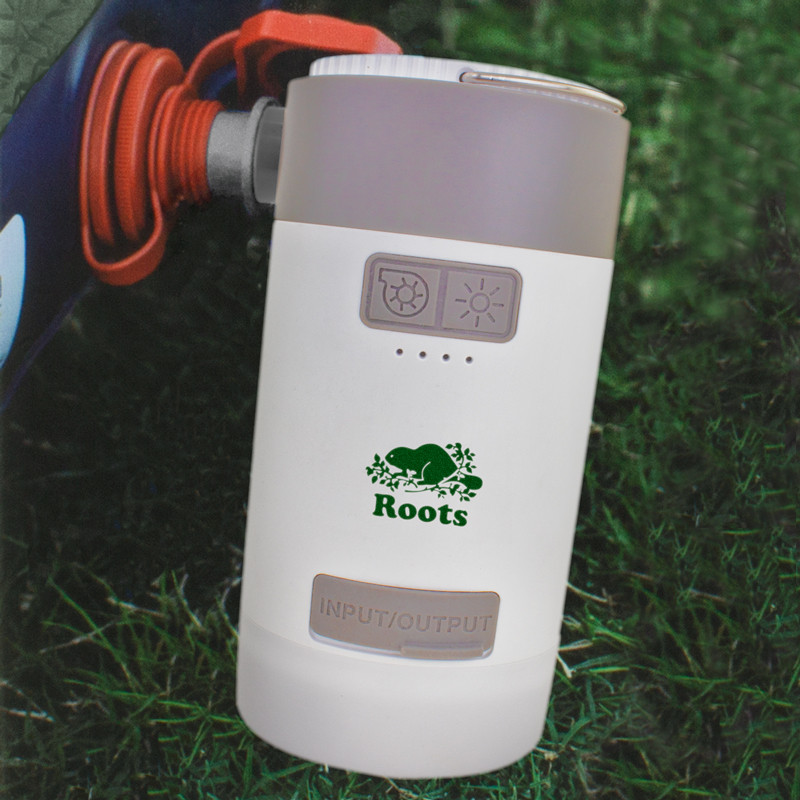 3-in-1 Air Pump Solar Charger with Camping Lamp 9