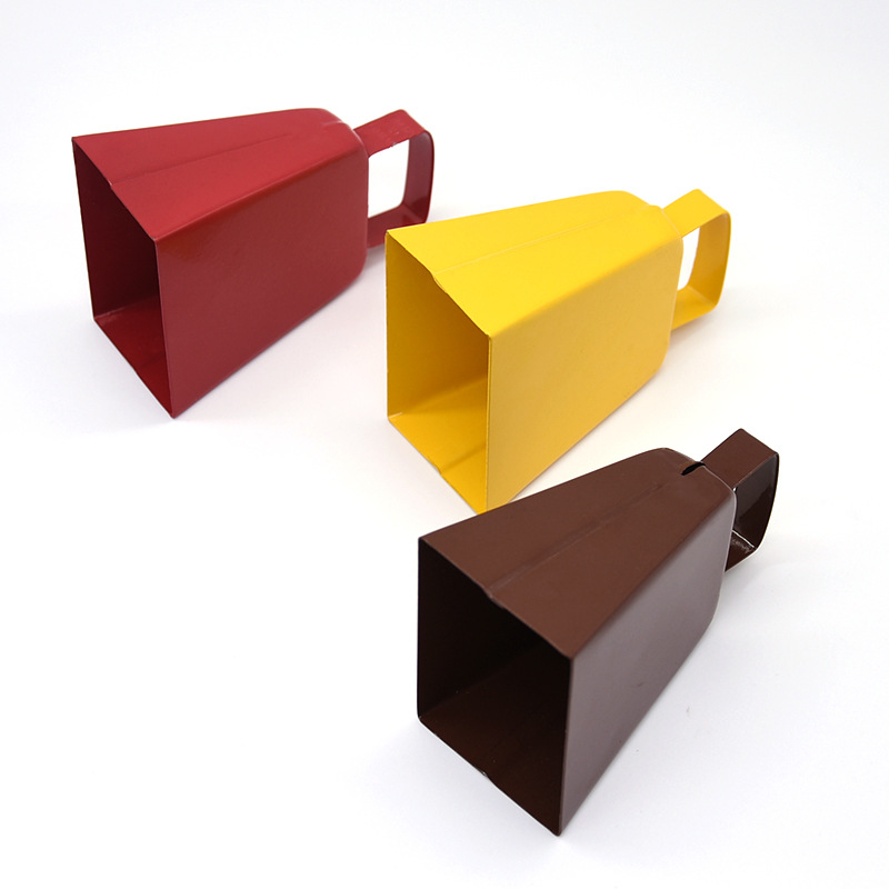 Metal Cowbell Noise Maker with Handle 3