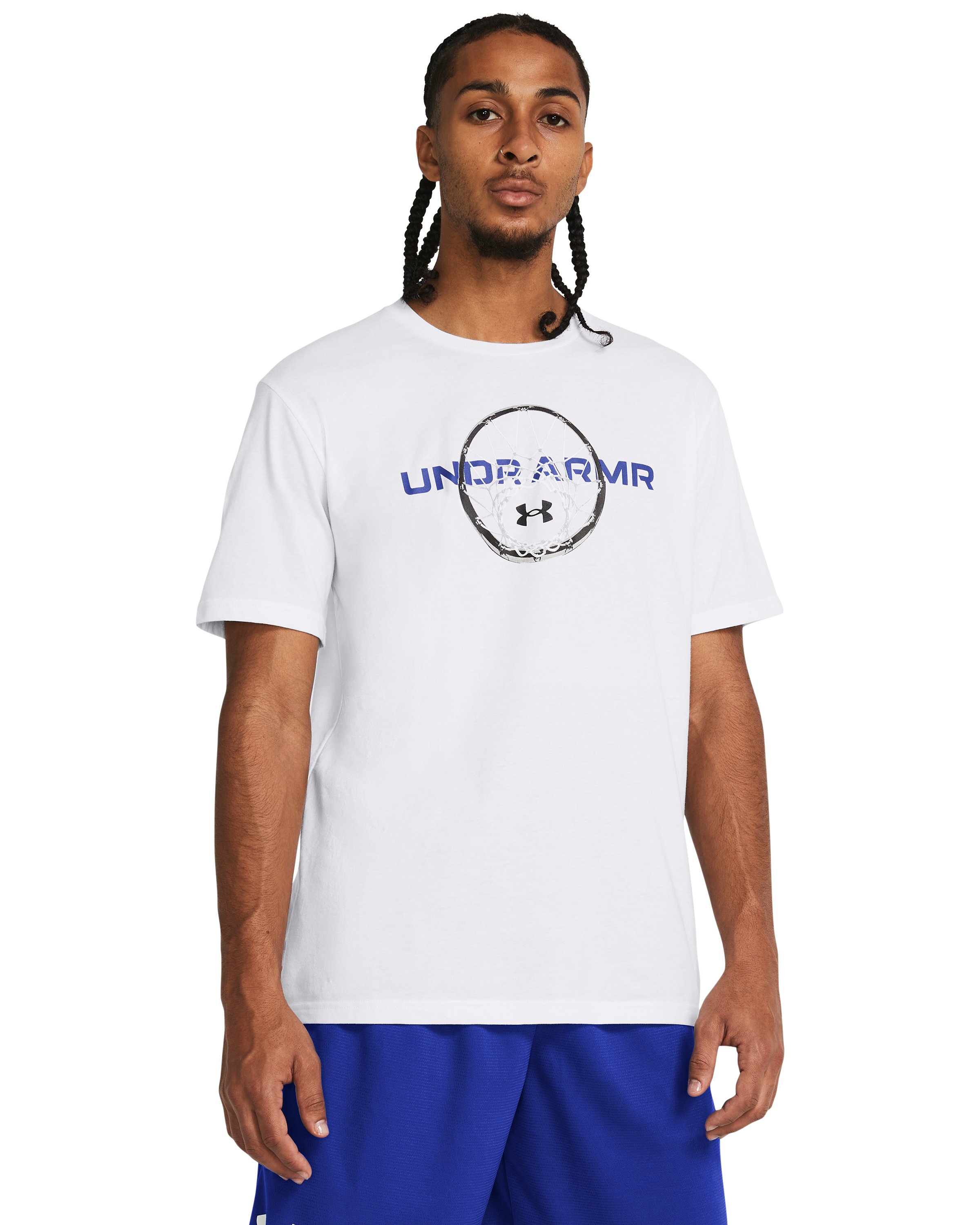 UA Basketball Net Wordmark Men's Short Sleeve 4