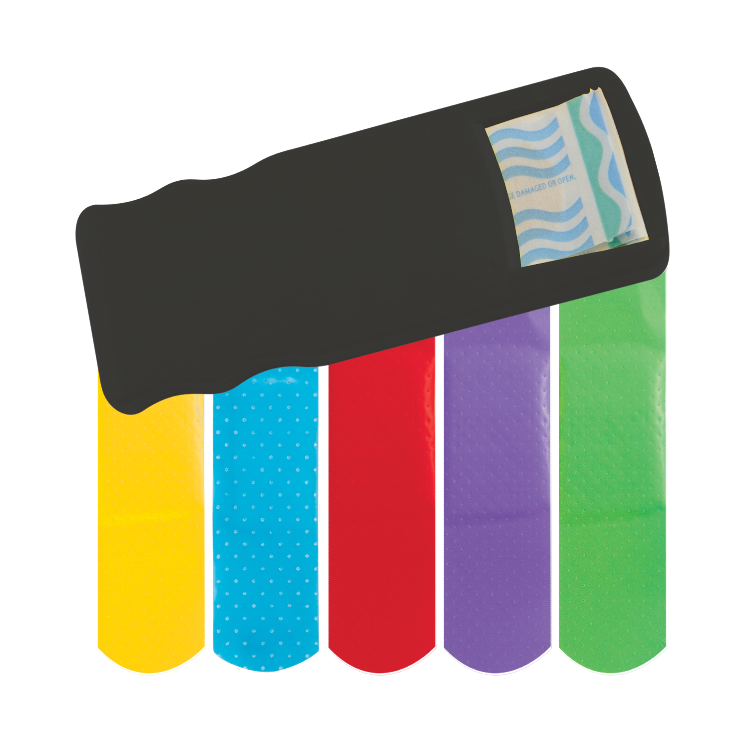 Bandage Dispenser w/ Color Bandages 9