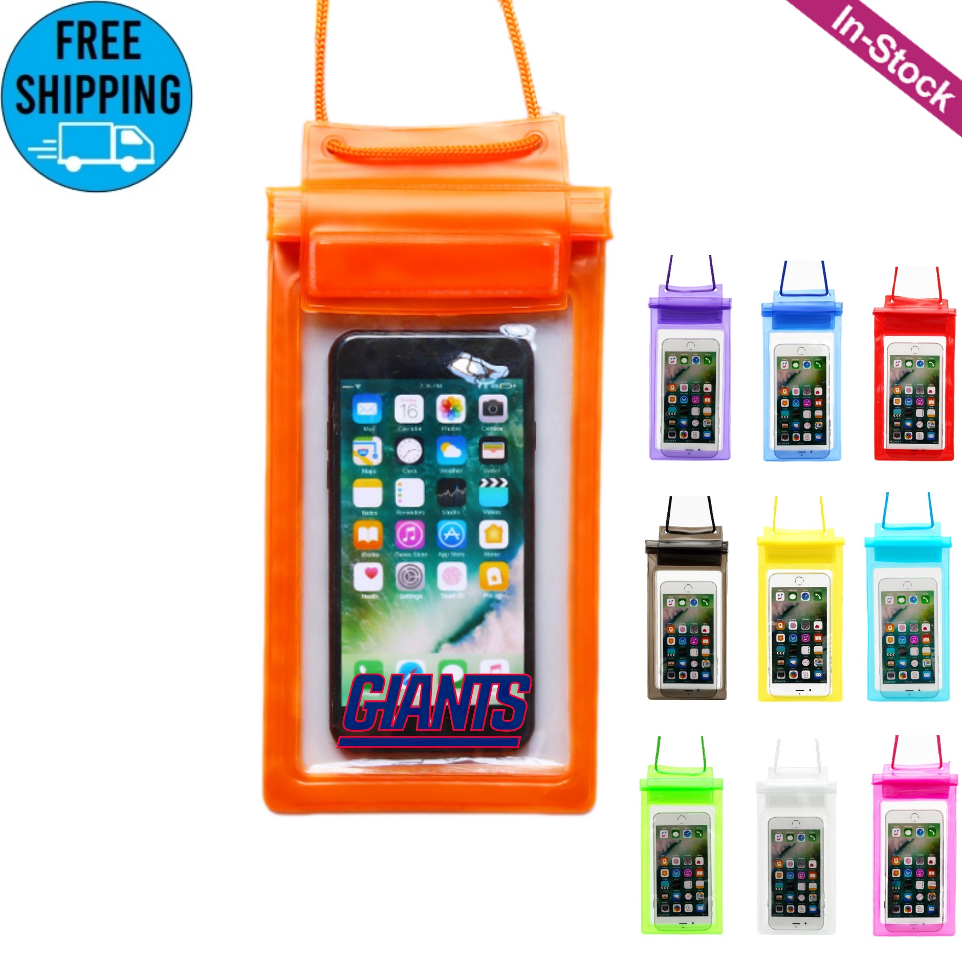 Waterproof Phone Pouch Dry Bag with Lanyard 7