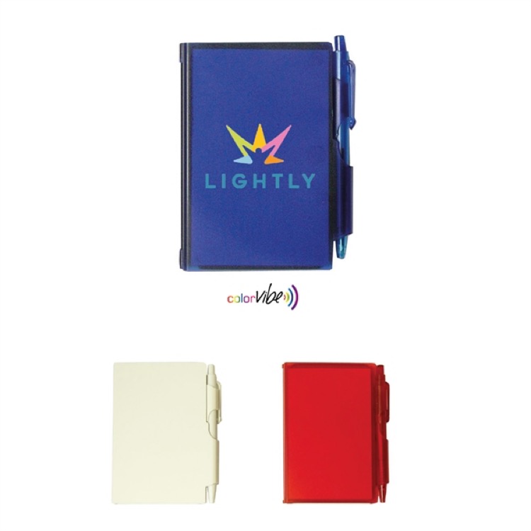 Memo Pad with Pen Lock