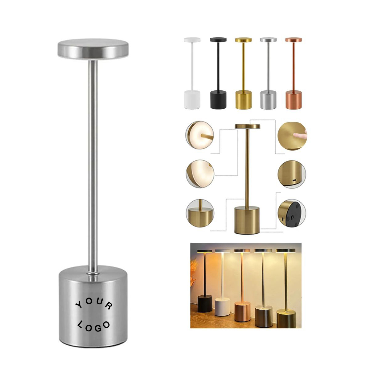 13 Inch Adjustable Brightness LED Reading Lamp 3