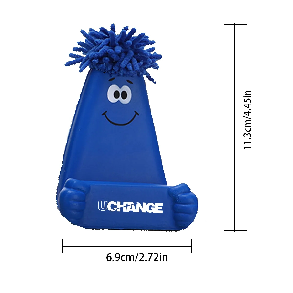 Foam Stress Reliever Phone Stand Assorted Colors 3