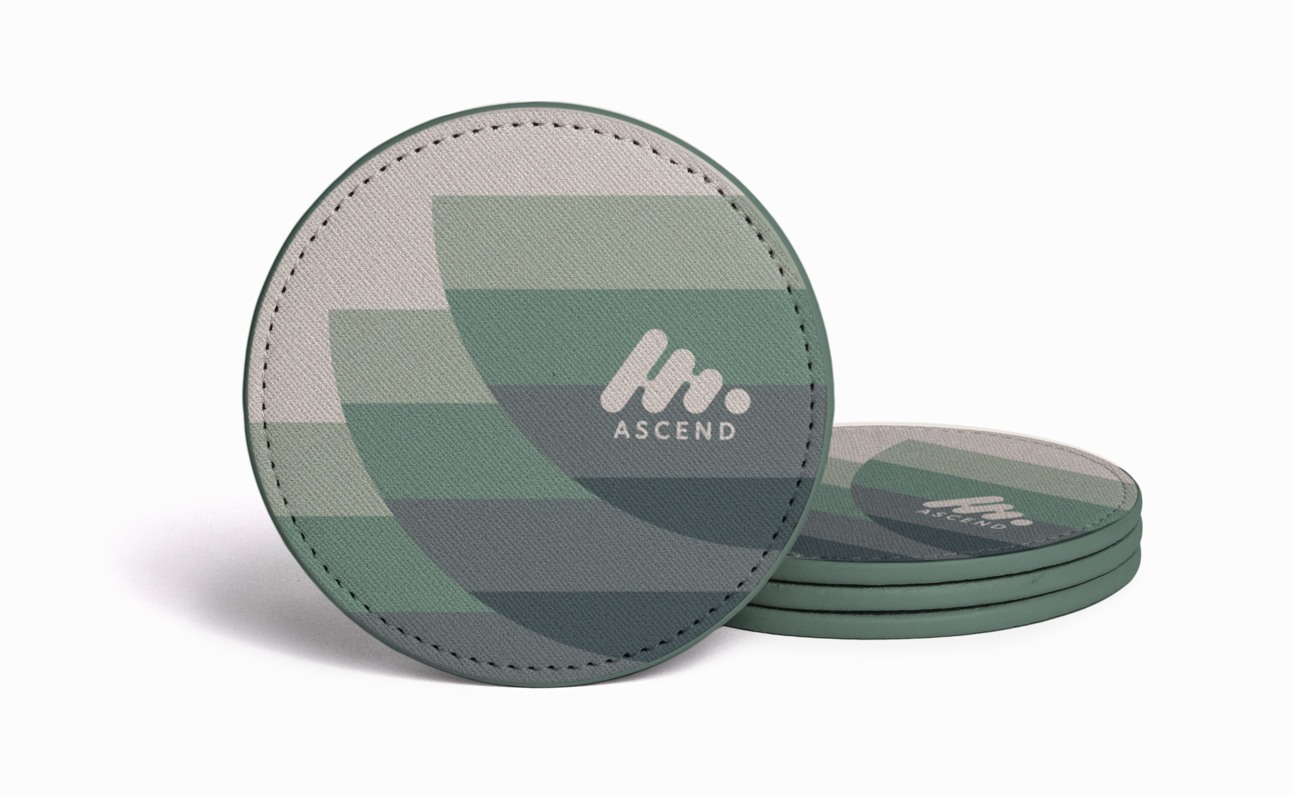 LVL Vegan Leather Coaster Set