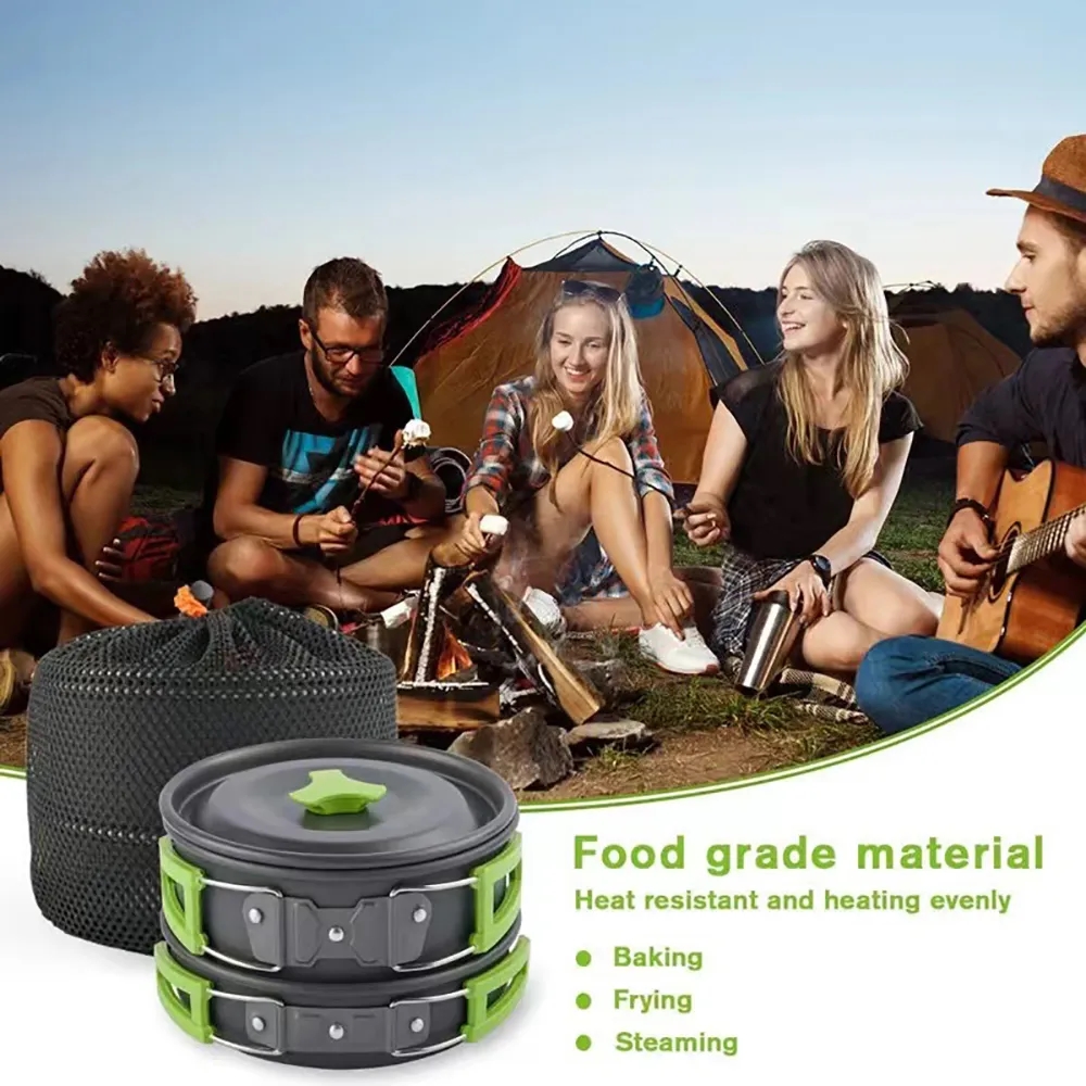 Portable Camping Cookware Set 3