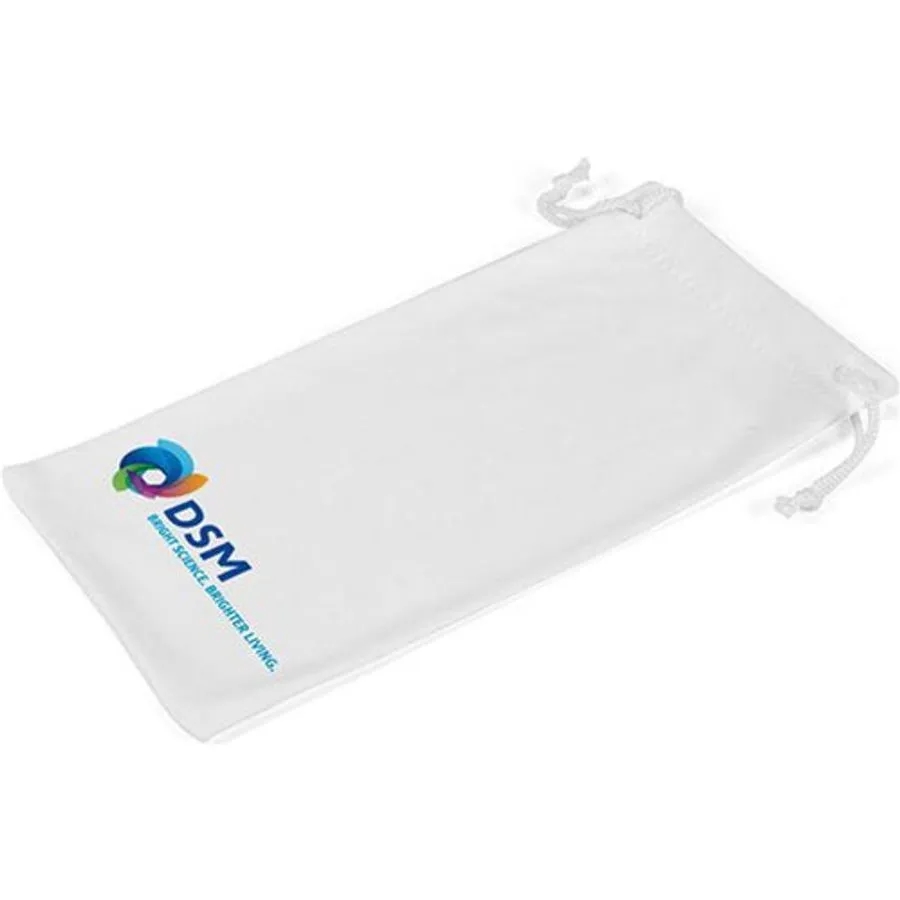 Ultra Opper Fiber Full Color Logo Drawstring Bag - 4 x 8 2