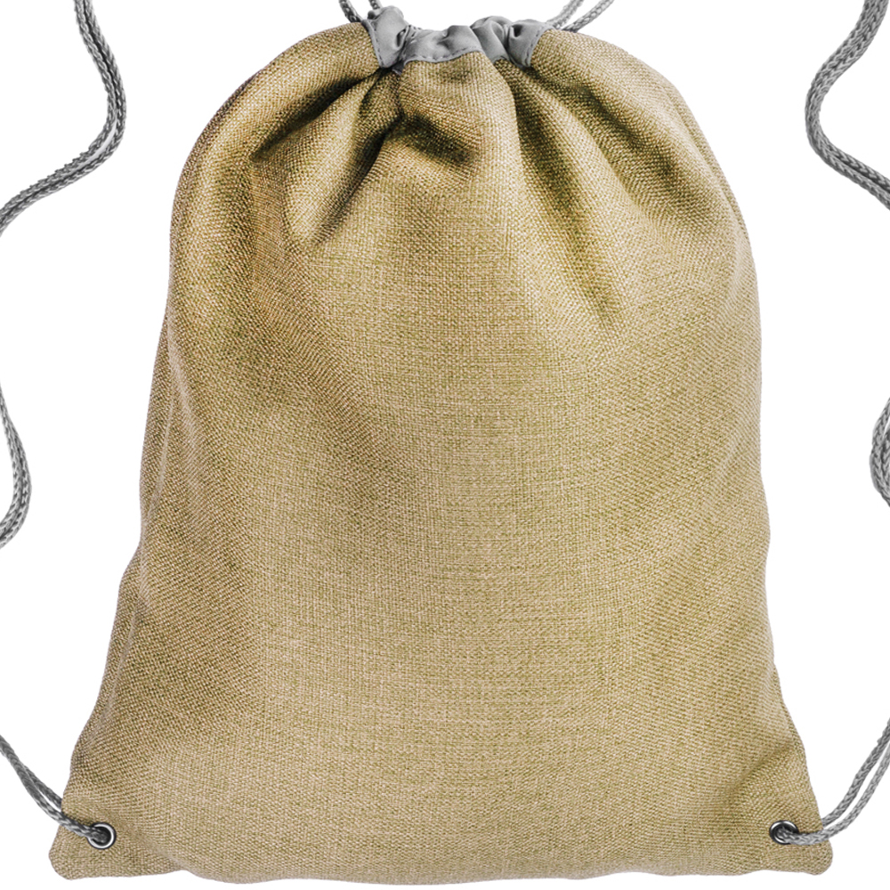 Linen Drawstring Backpack 4
