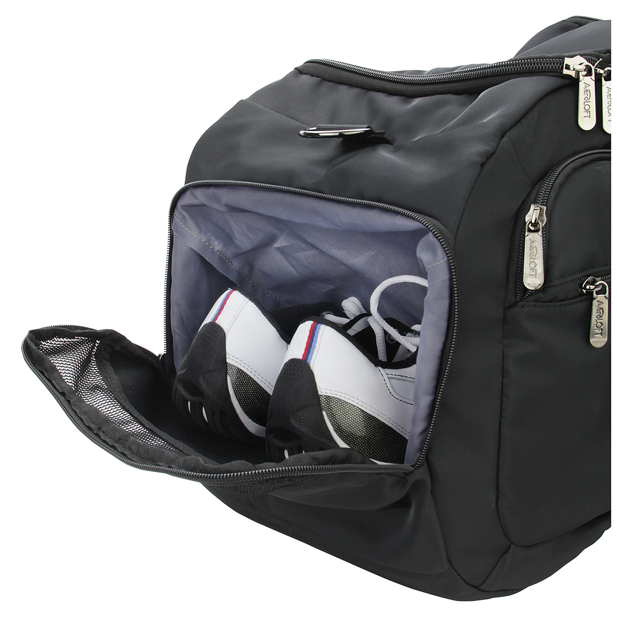 AeroLOFT® Jet Black Weekender Duffel 13