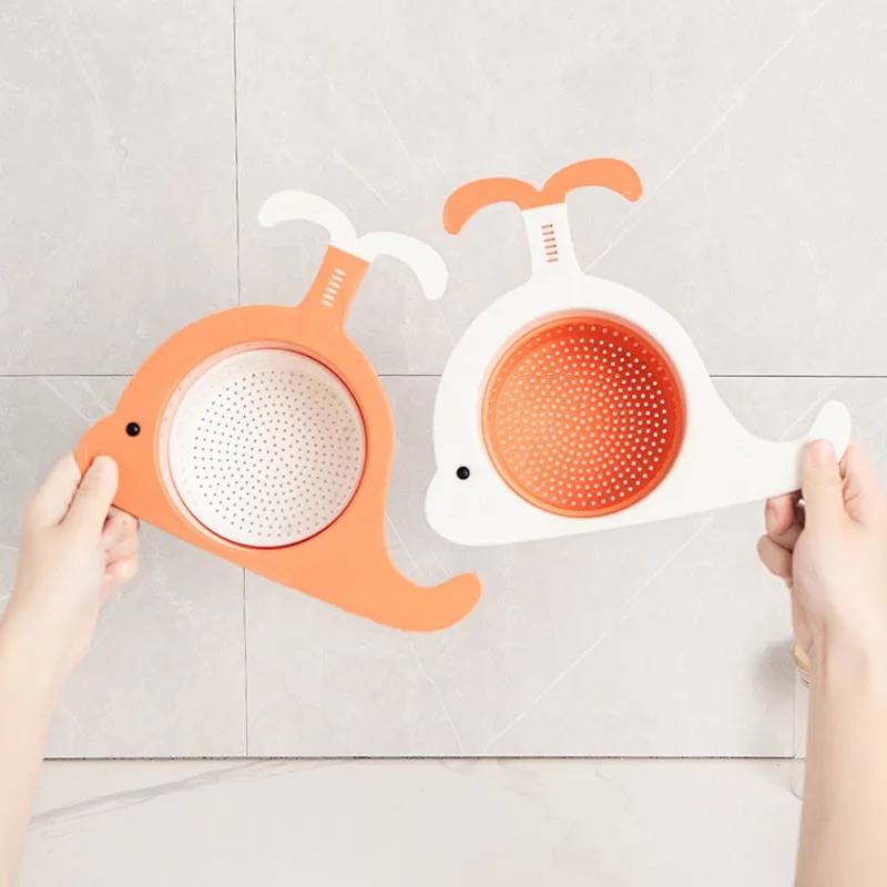 Cute Whale Kitchen Sink Drain Basket Filter 4