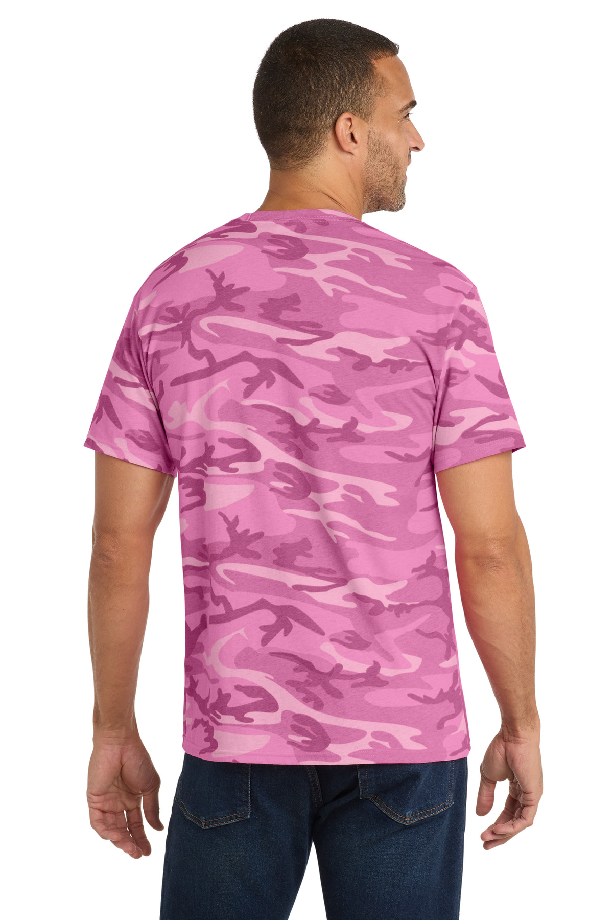 Port & Co Core Cotton Camo Tee. PC54C 8