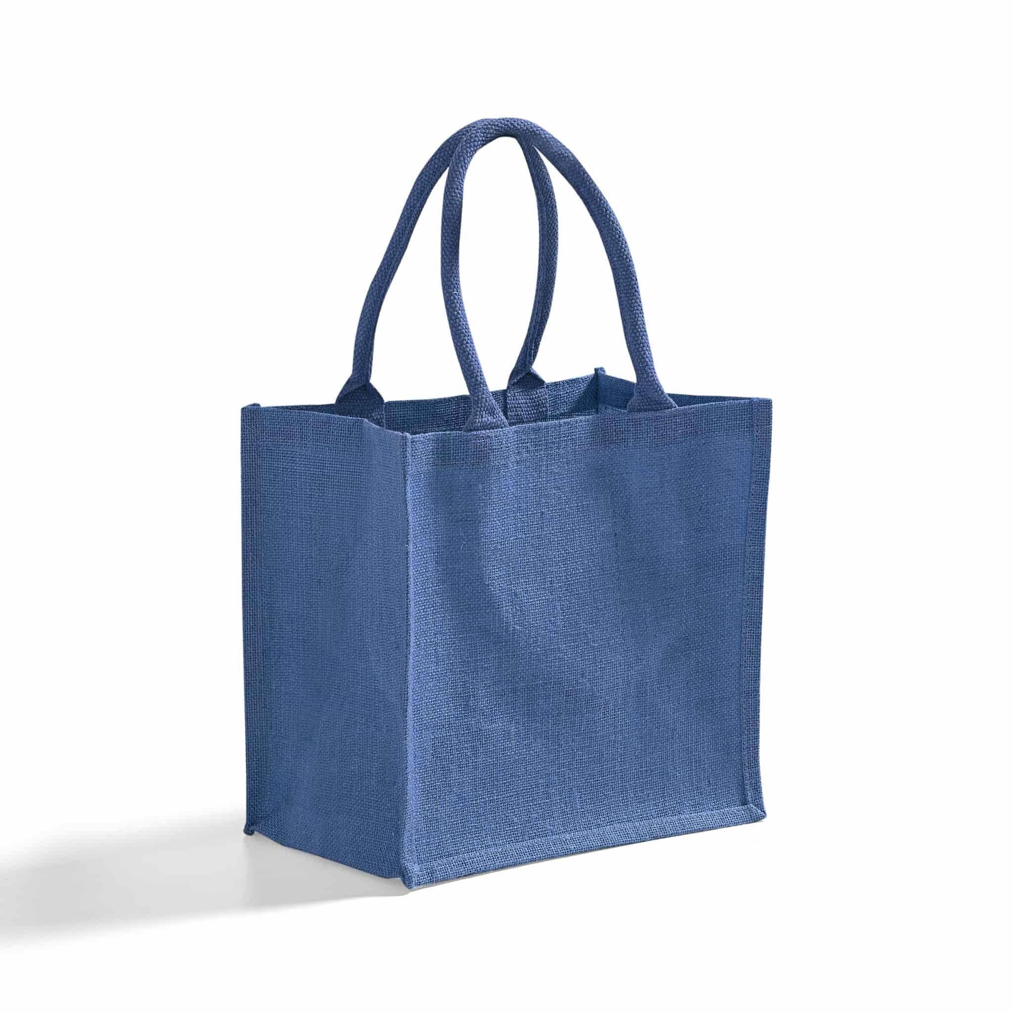 Square Jute Tote Bag, custom tote bag with logo imprint 16