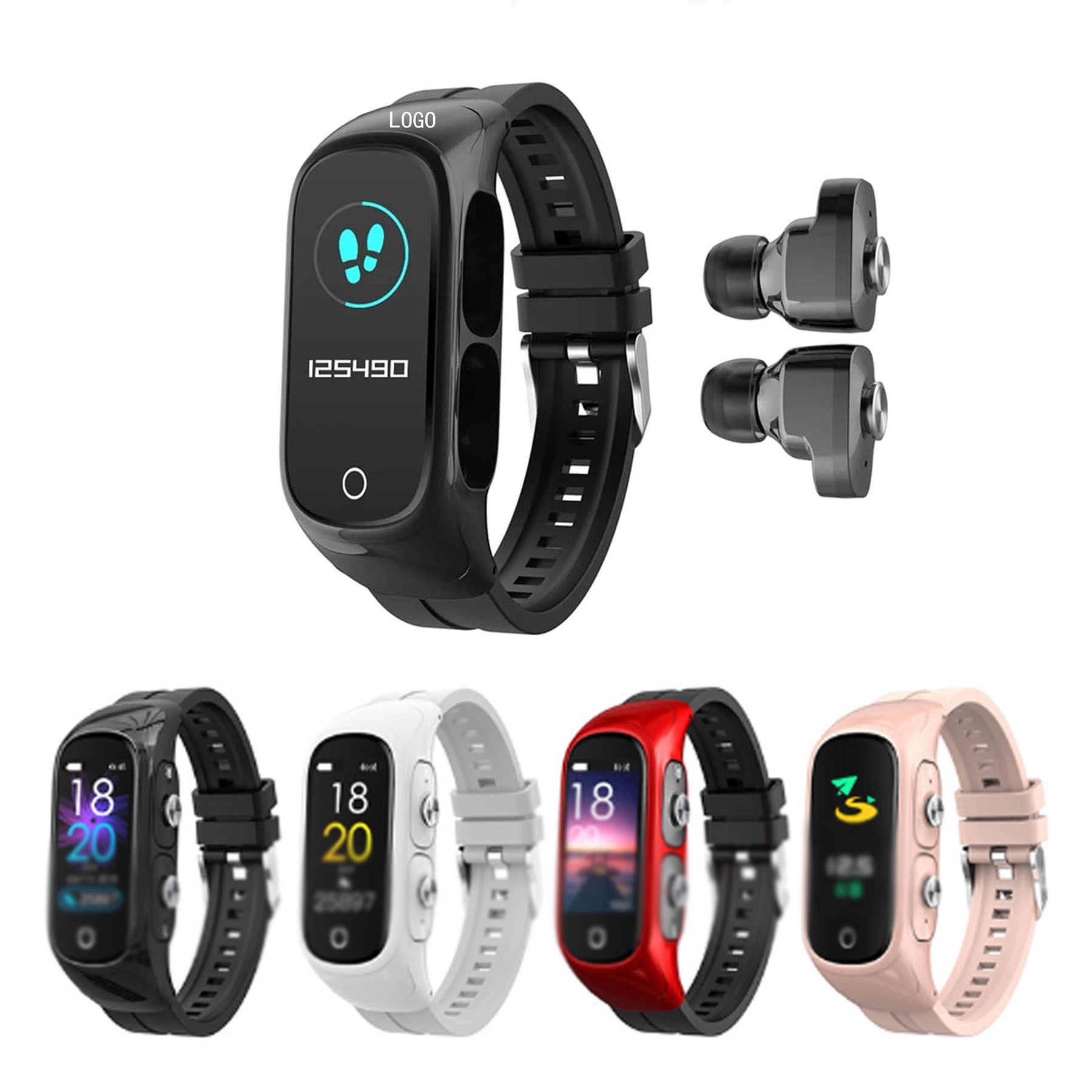 Bluetooth Headset Smart Watch Two-In-One 3