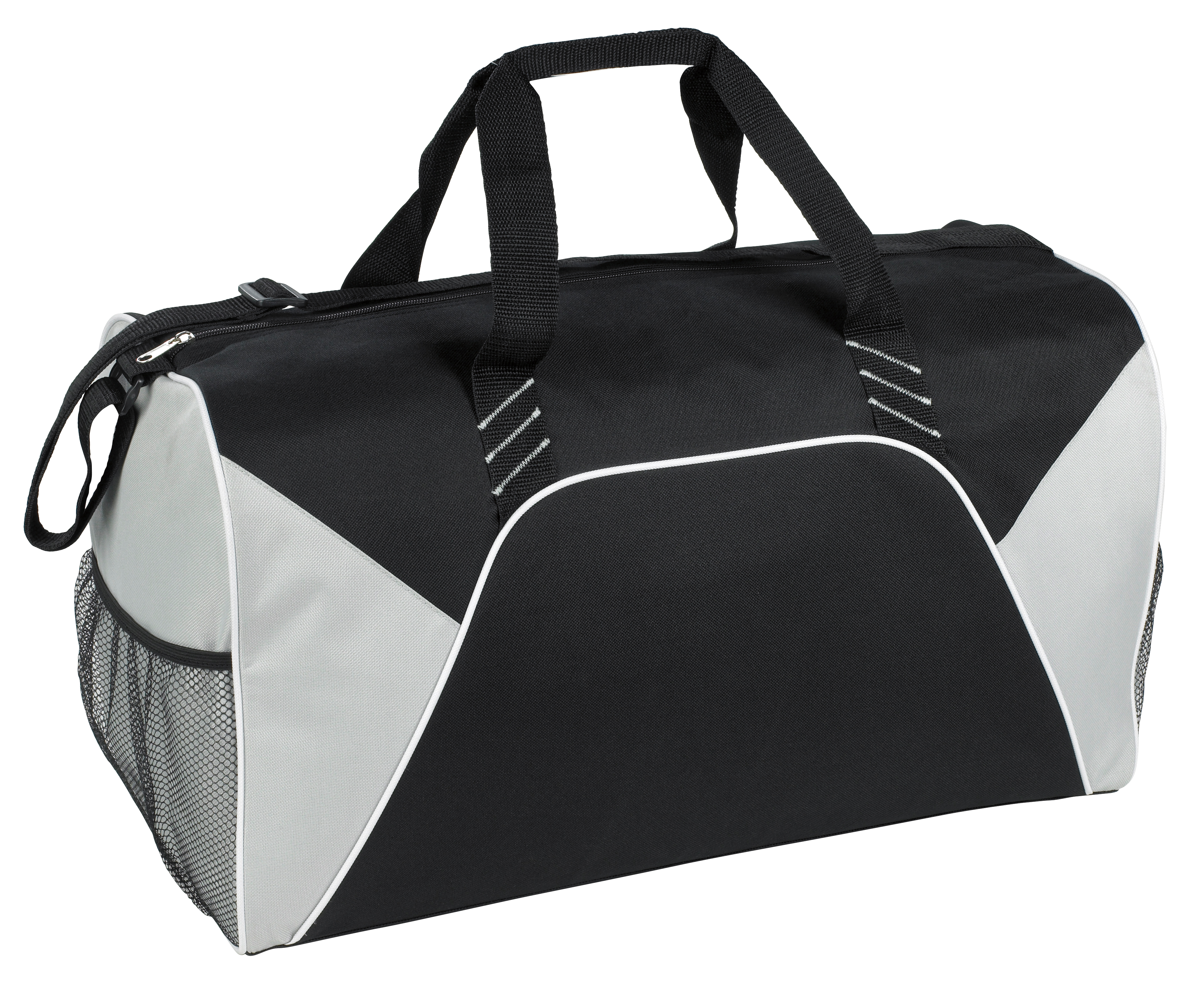 Color Panel Sport Duffel, custom duffel bag with logo imprint 12