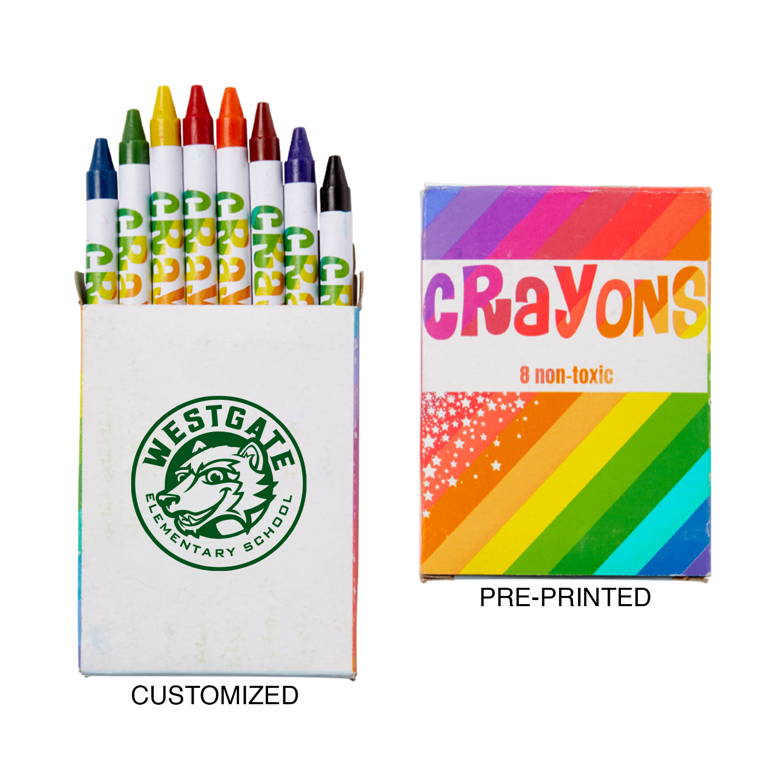 8pk Crayons 2
