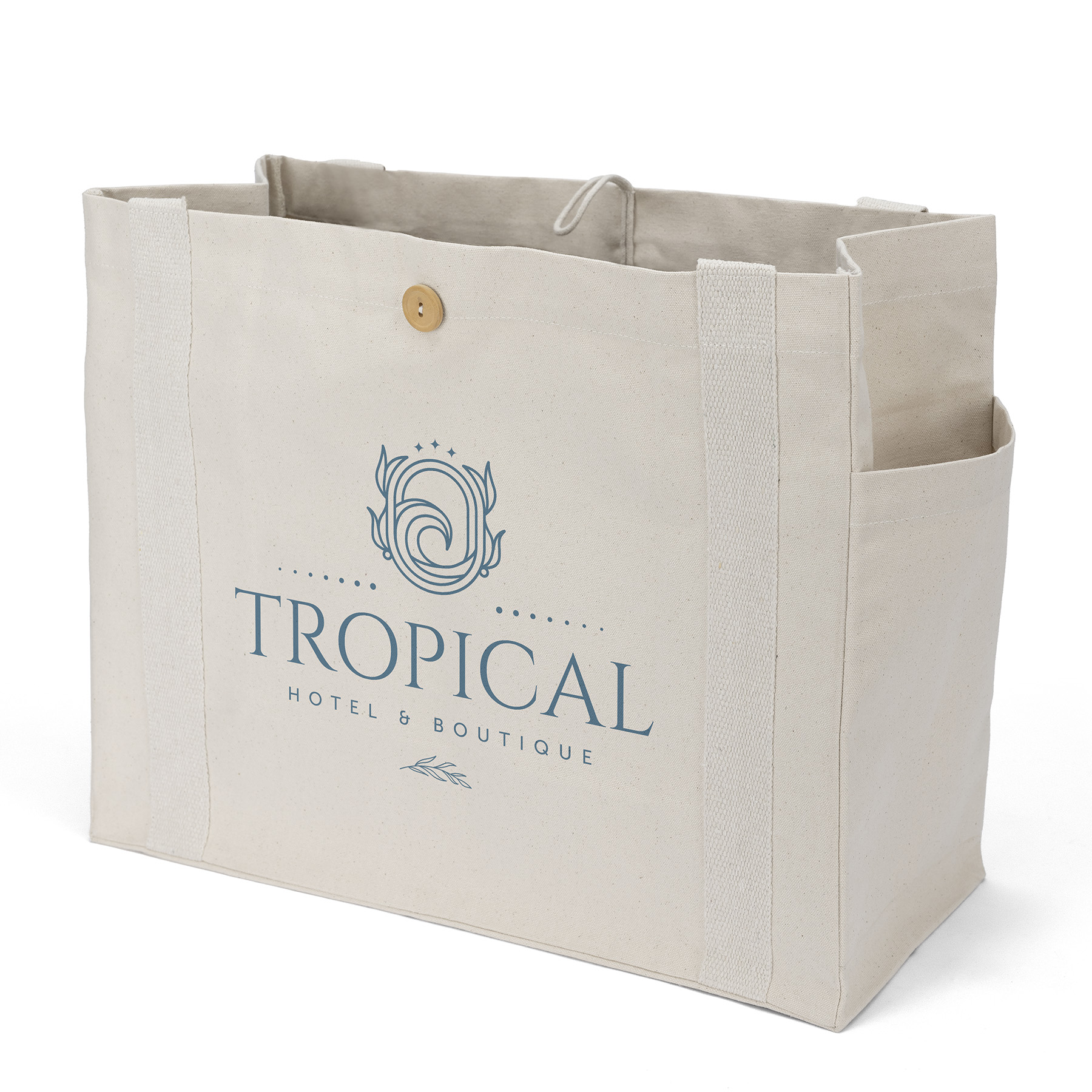 Sandford™- Deluxe Canvas Tote - Screen Print 5