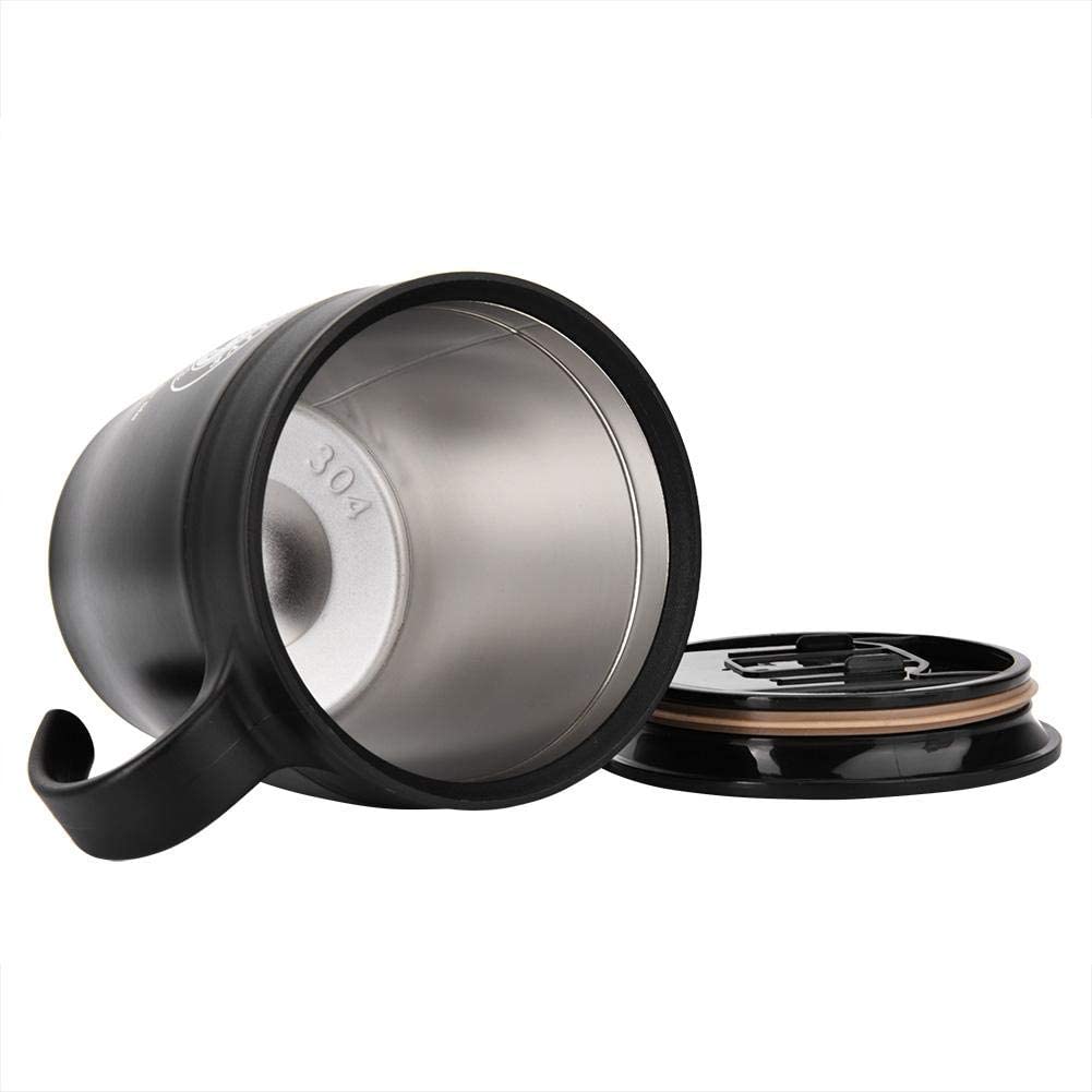 Insulated Stainless Steel Coffee Mug W/ Spoon and Lid for Office/Travel---11 OZ 9