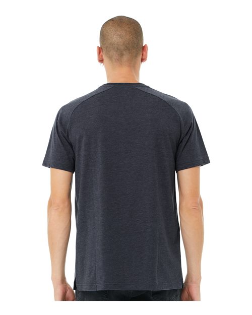 Men's Heather CVC Raglan Tee - 3201 61