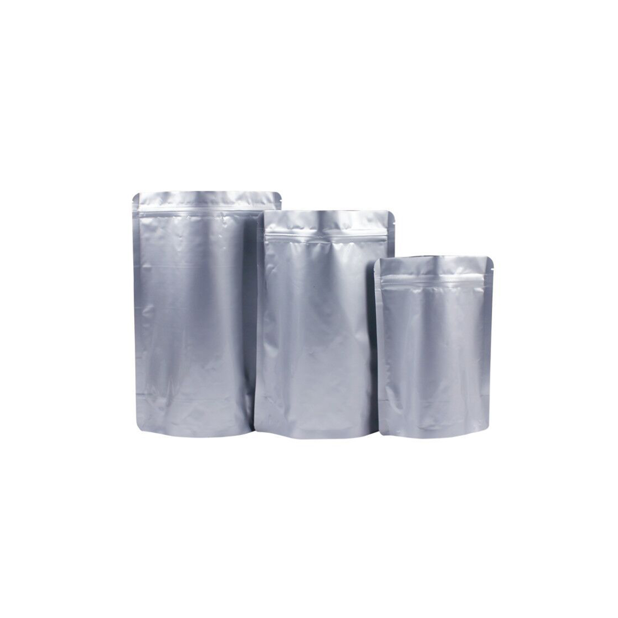 Mylar Self Sealing Storage Bag Flat Stand Up 4
