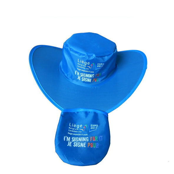 Promotional Foldable Cowboy Hat With Pouch 7