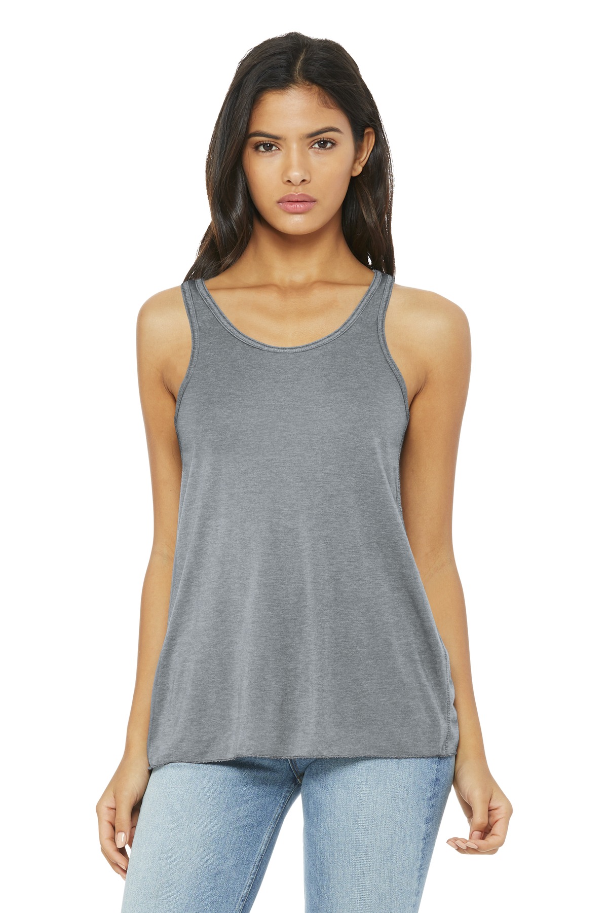BELLA+CANVAS Women's Flowy Racerback Tank. BC8800 18
