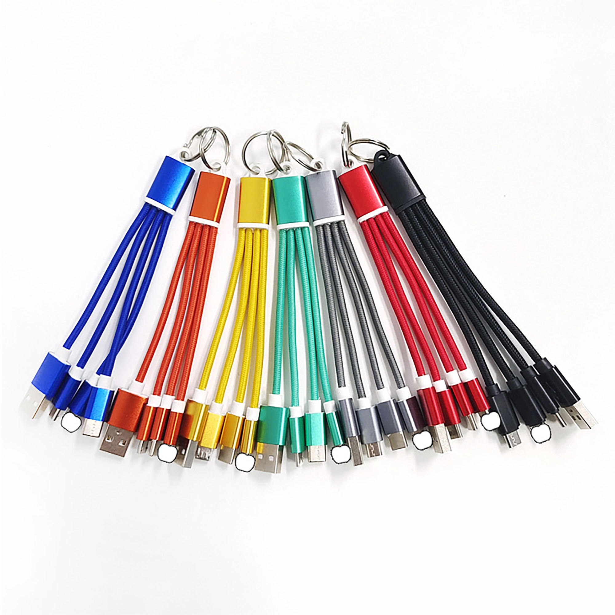 3 in 1 USB Charging Cable Keychain 6