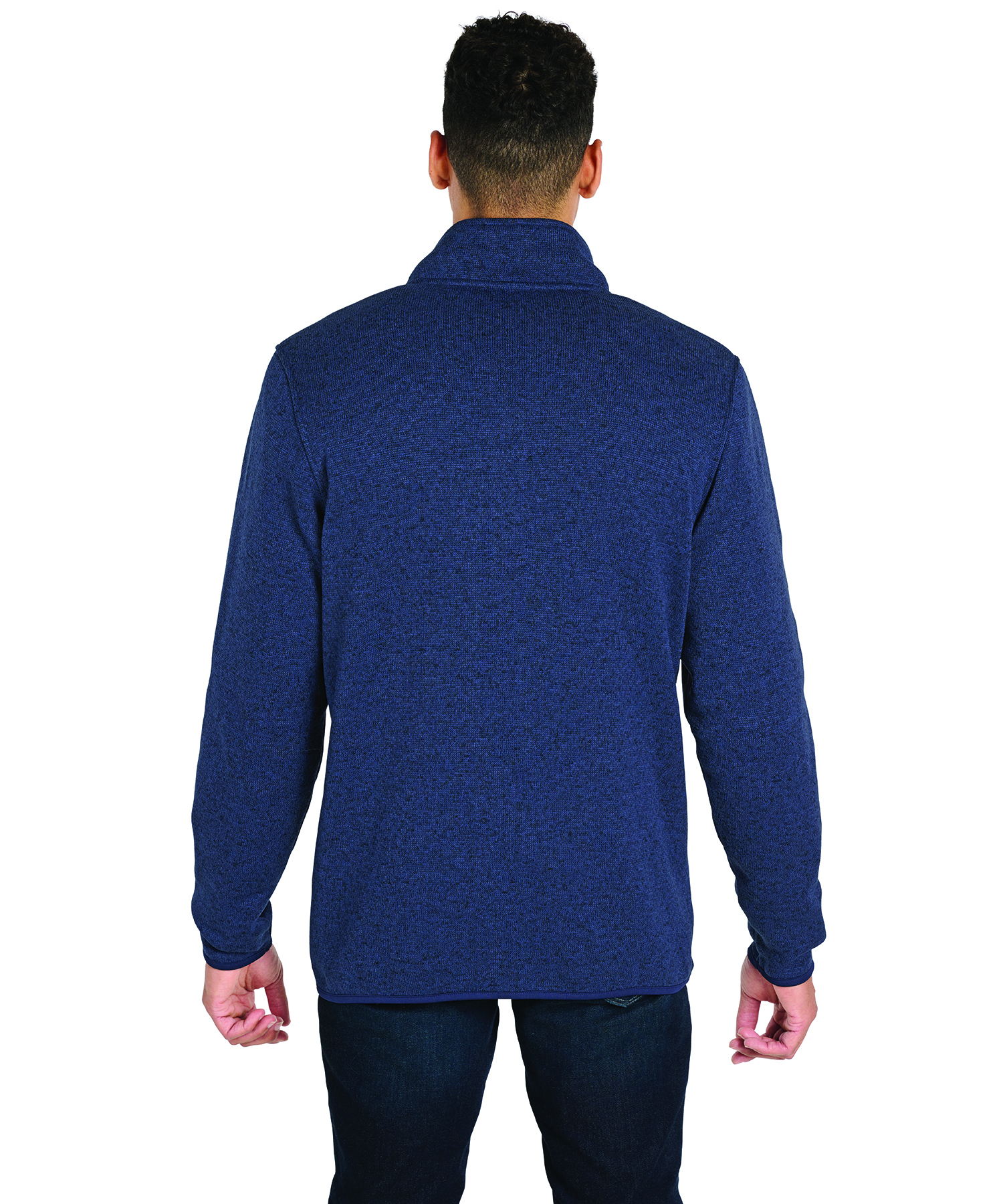 Men's Heathered Fleece Jacket 36