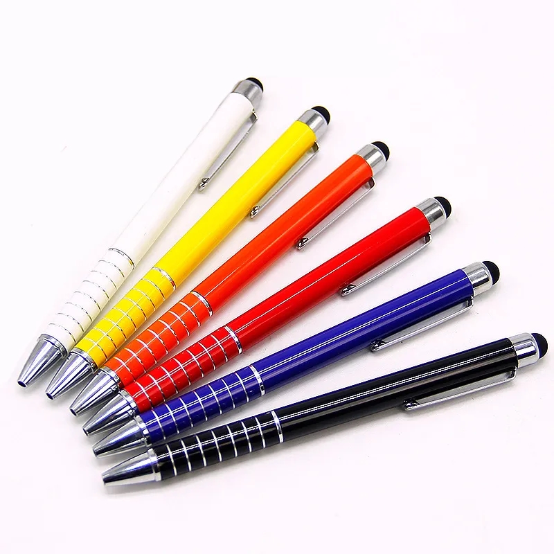 Aluminum Ballpoint Pen with Stylus 2