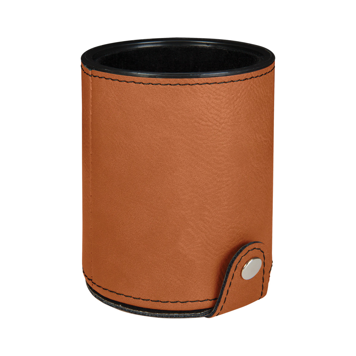 Rawhide Leatherette Dice Cup w/ 5 Dice 2