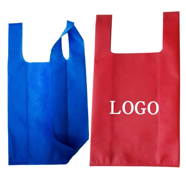 Non Woven T-Shirt Vest Bag 2