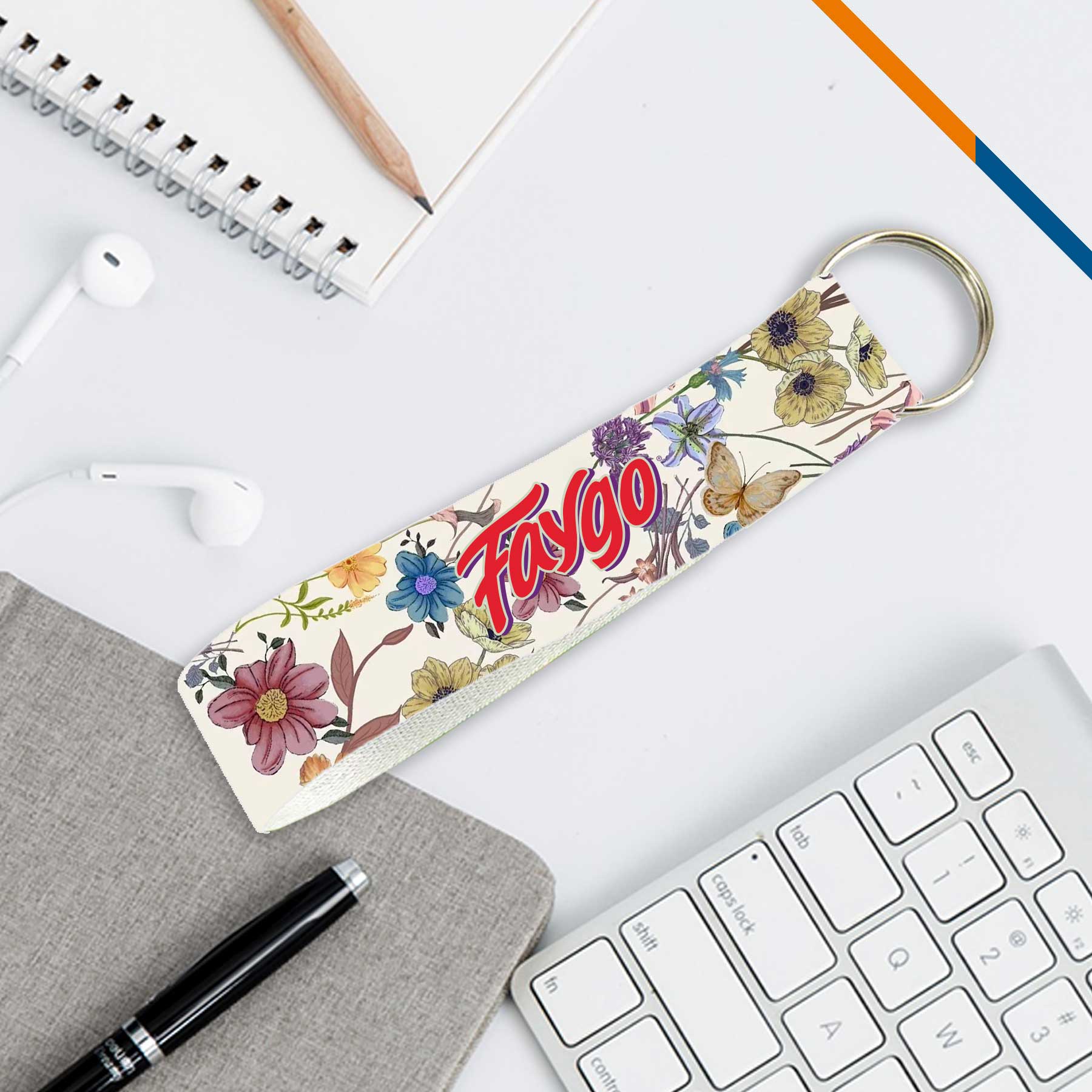 Beverly Polyester Wrist Lanyard 2