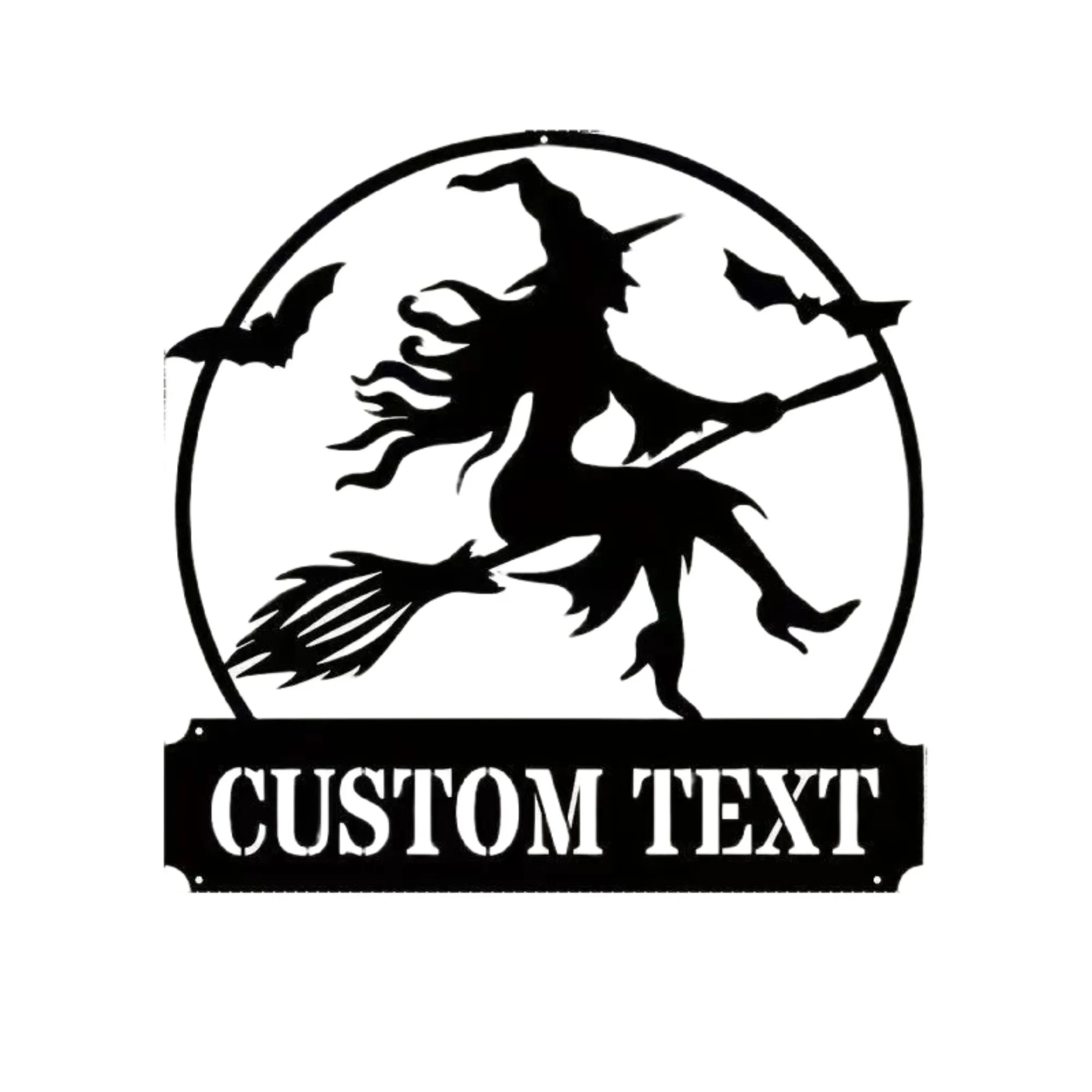 Witch Halloween Wall Ornament 2