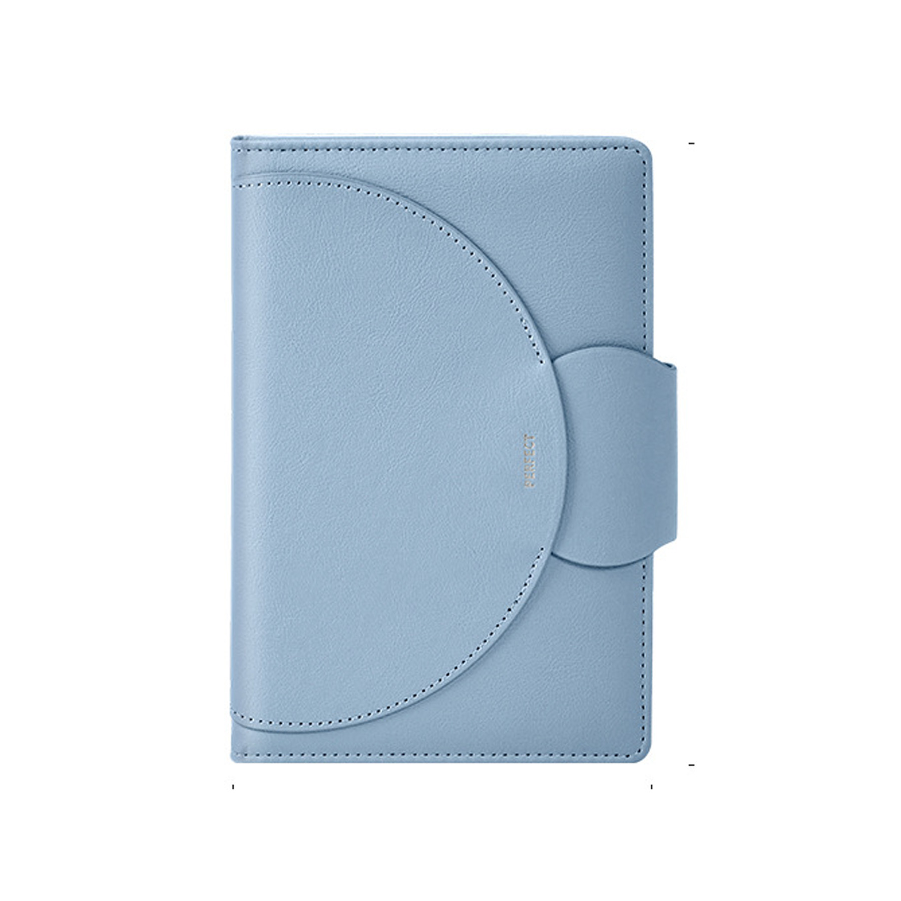 Semicircular Leather Notebook 4