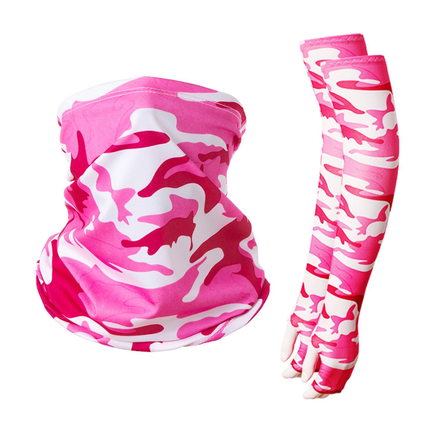 COMBO - Arm sleeves & Neck Gaiter w/ Full Bleed Sublimation 18