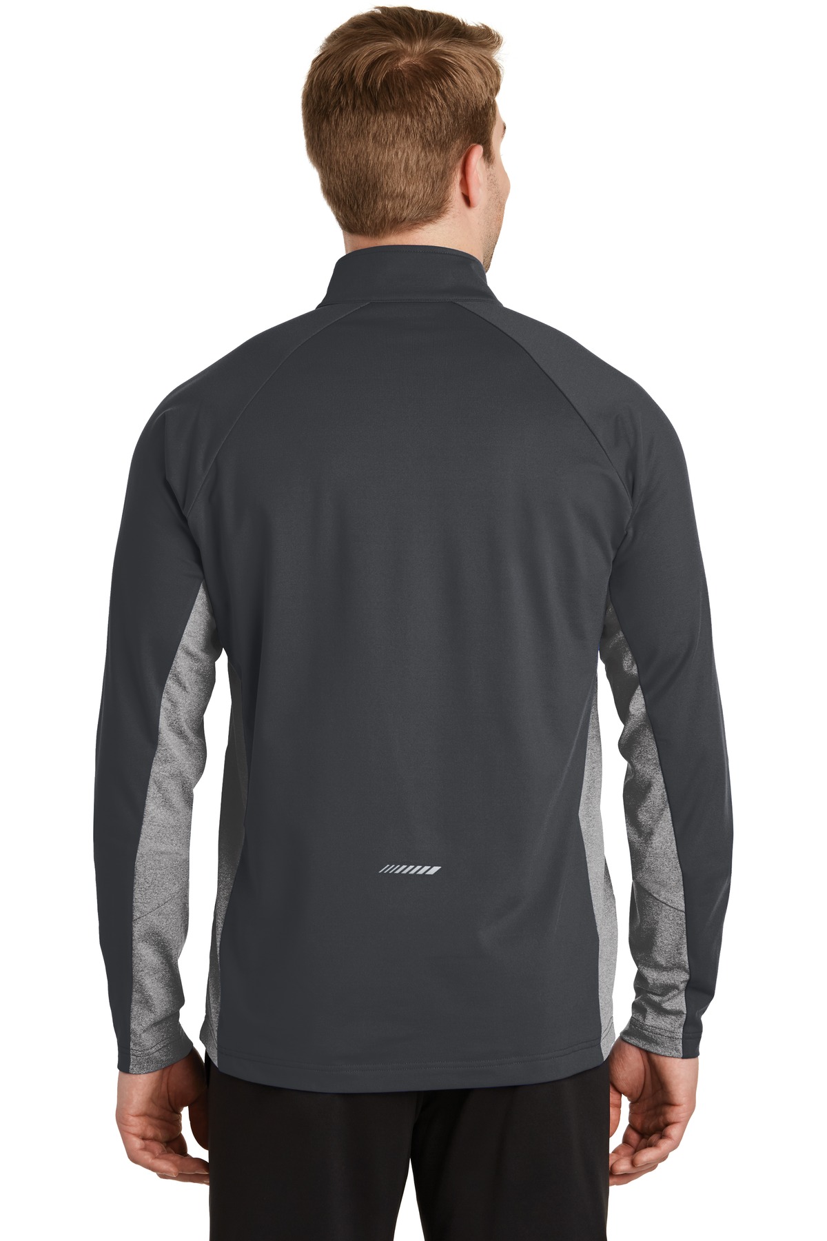Sport-Tek Sport-Wick Stretch Contrast 1/4-Zip Pullover. ST854, custom hoodie or sweatshirt with logo imprint 22