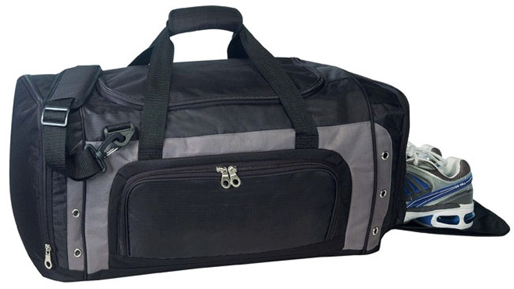 Deluxe Poly Duffel Bag with Shoe Storage 4