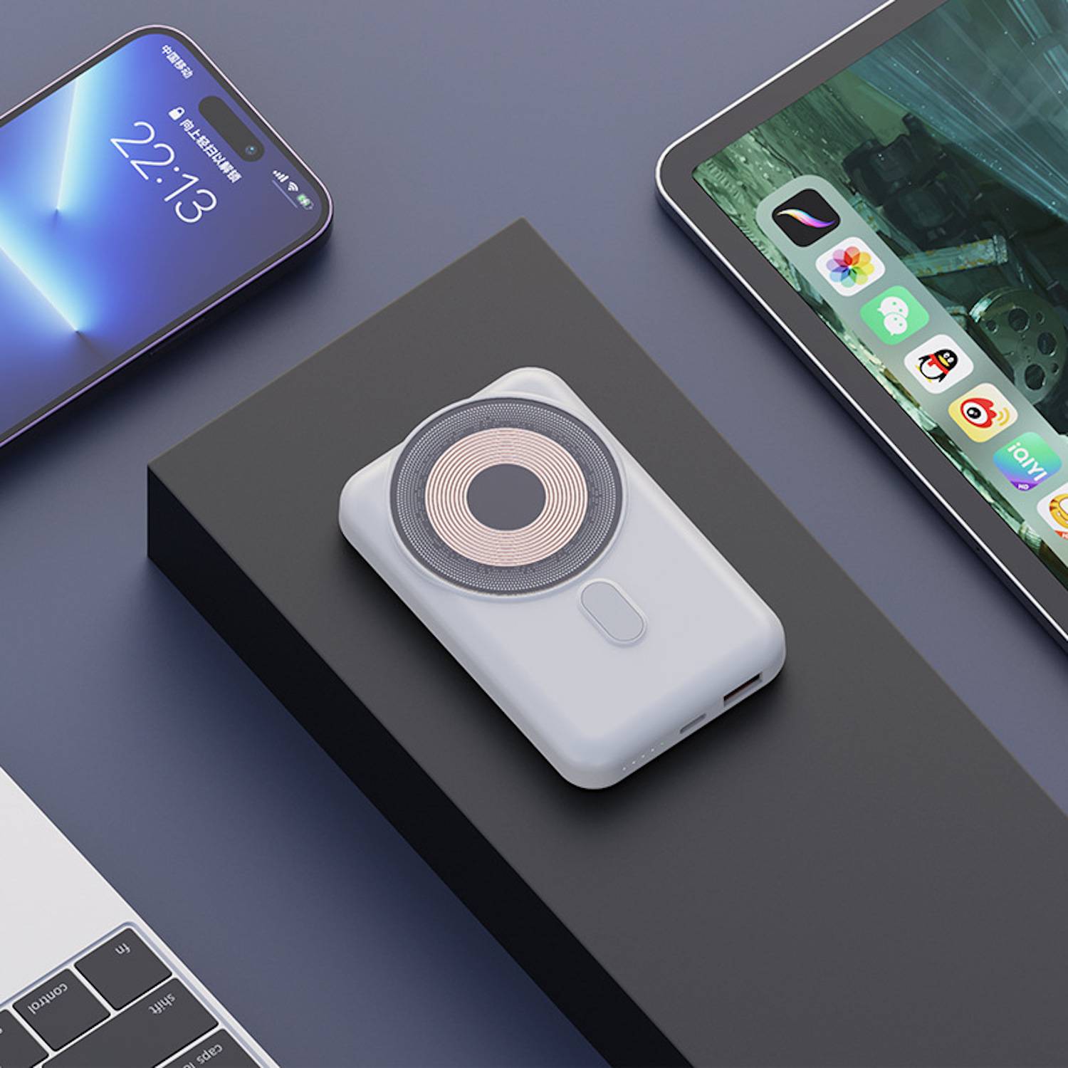 10000mAh Wireless Magnetic Power Bank 5