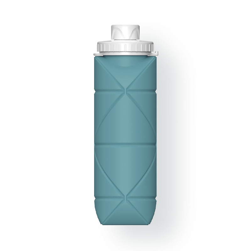 600ml Silicone Collapsible Water Bottle 4