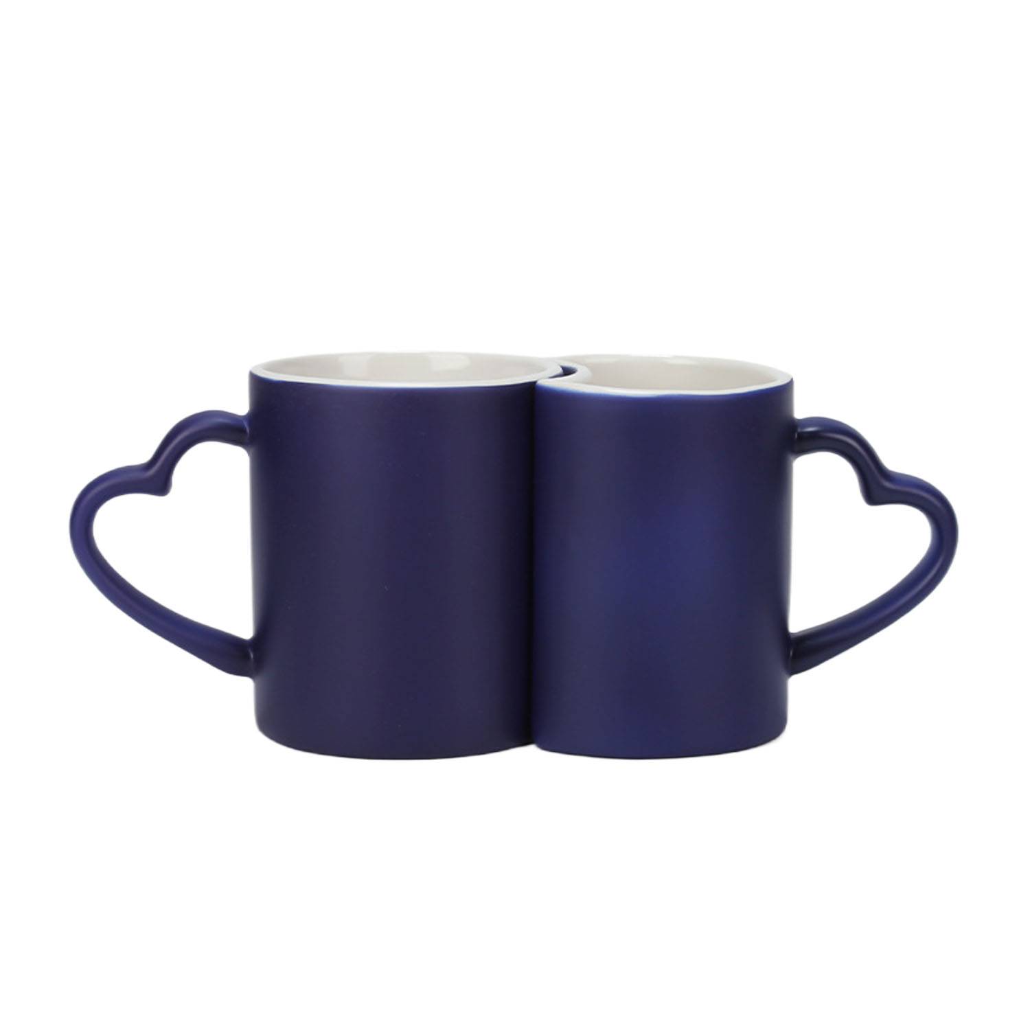 11oz Sun and Moon Design Color Changing Ceramic Couple Mugs 2