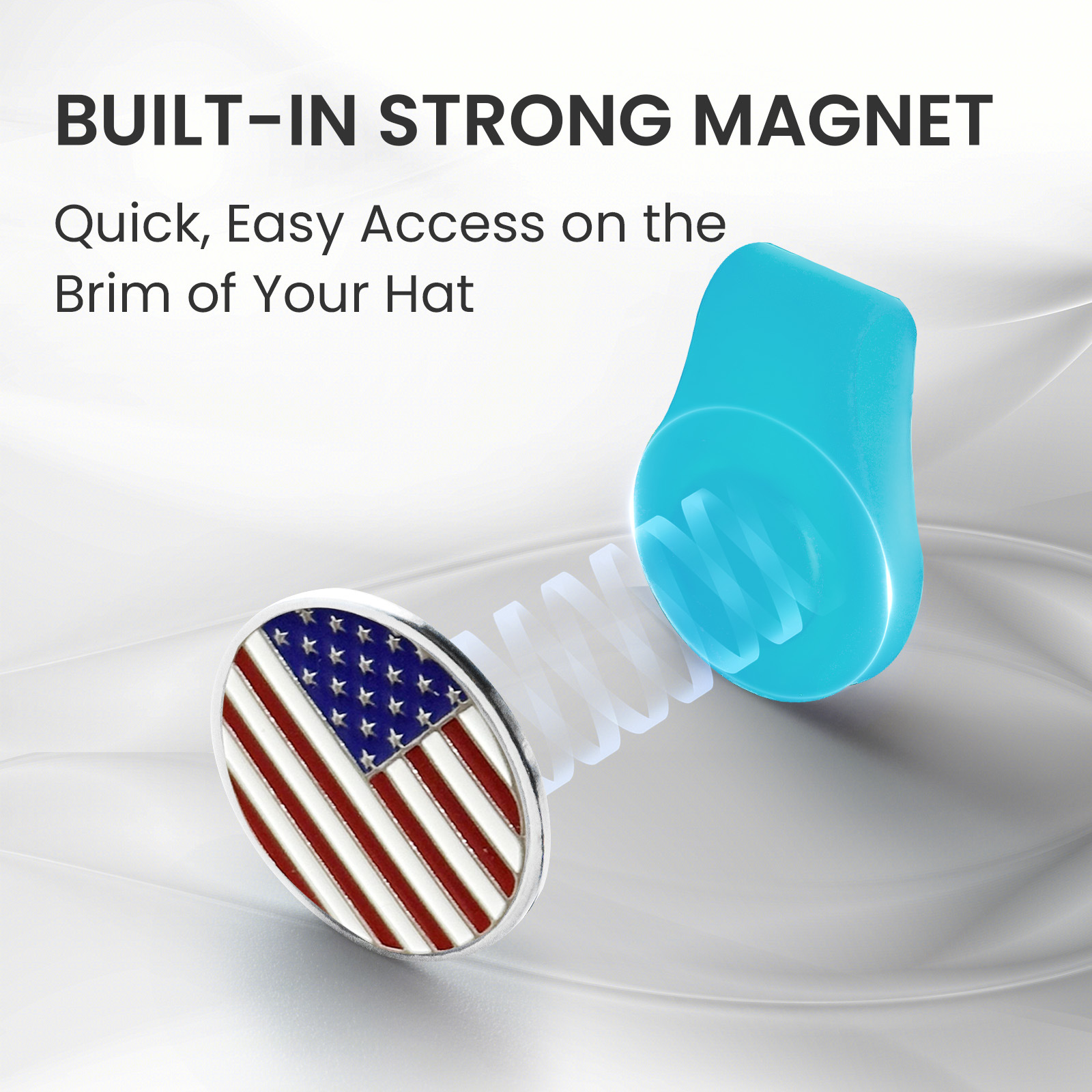 Silicone Ball Marker Hat Clip 2